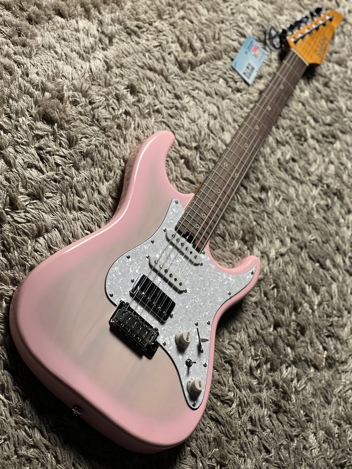 Soloking MS-11 Classic Ash in Sakura Pink Burst Nafiri Special Run