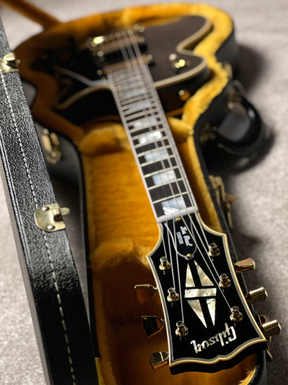 Gibson 1968 Les Paul Custom Reissue Gloss in Ebony w/Case 503938