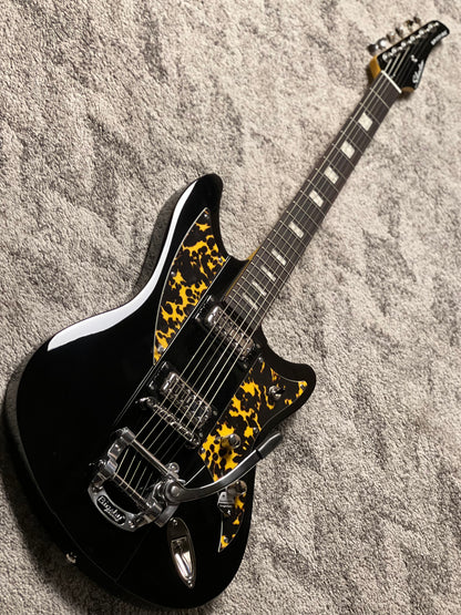 Schecter Spitfire Solid-Body in Black Leopard
