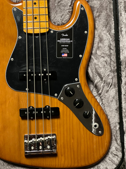 เบส Fender American Professional II Jazz Bass พร้อม Maple FB สี Roasted Pine