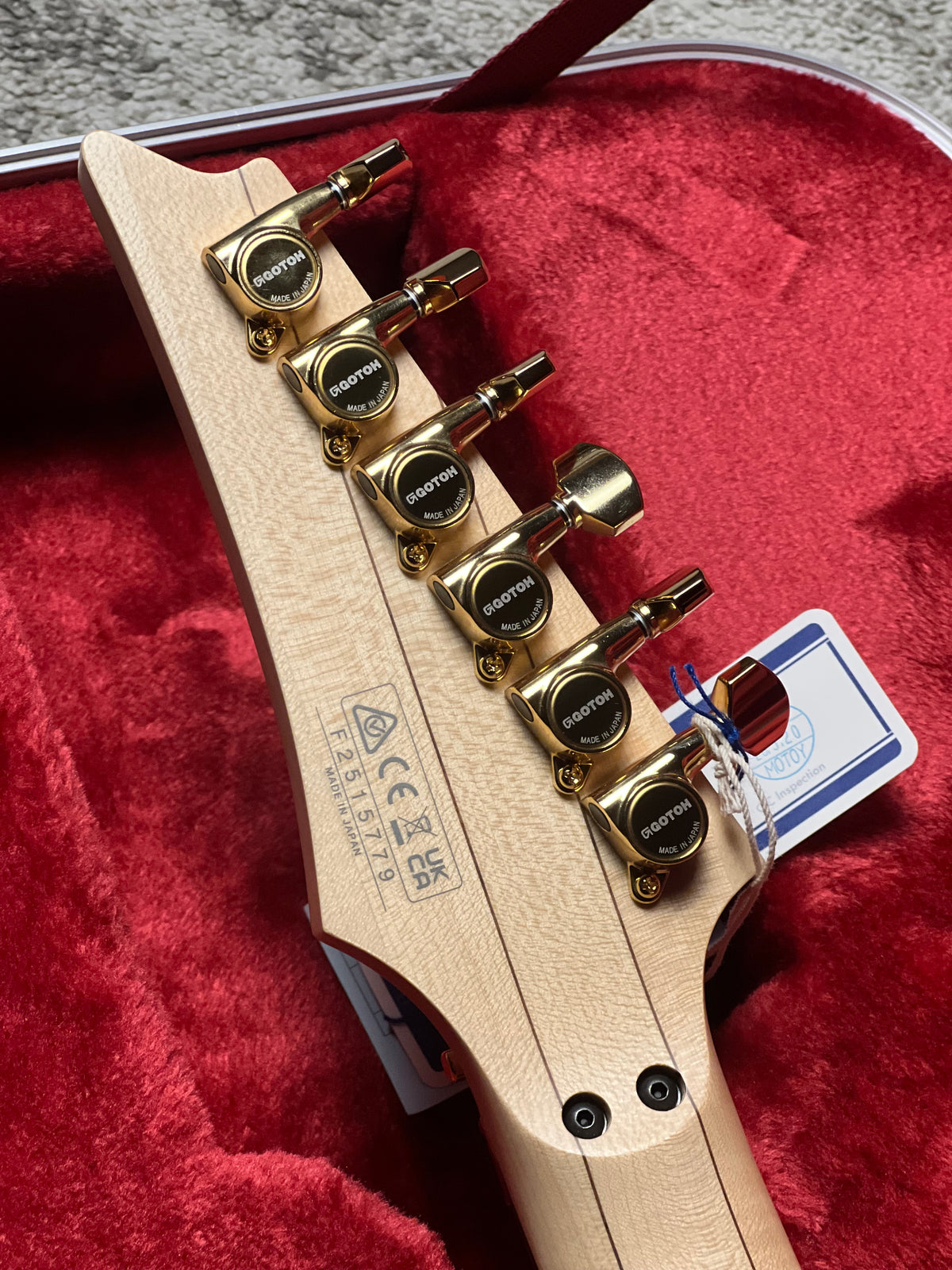 Ibanez Steve Vai Signature PIA Guitar in Stallion White F2515779
