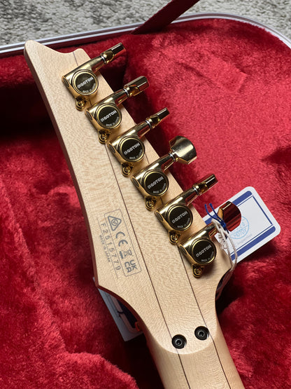 Ibanez Steve Vai Signature PIA Guitar in Stallion White F2515779