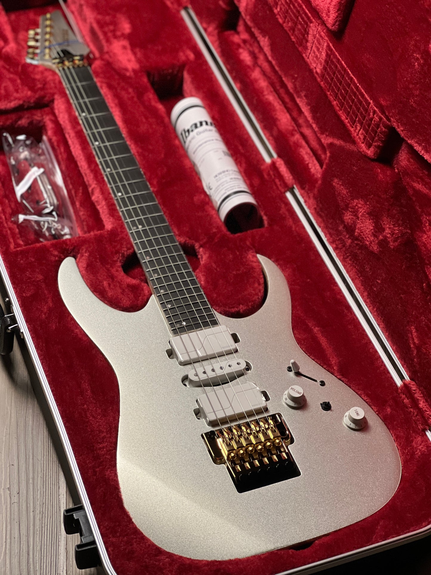Ibanez Prestige RG5170G - Silver Flat F2322495