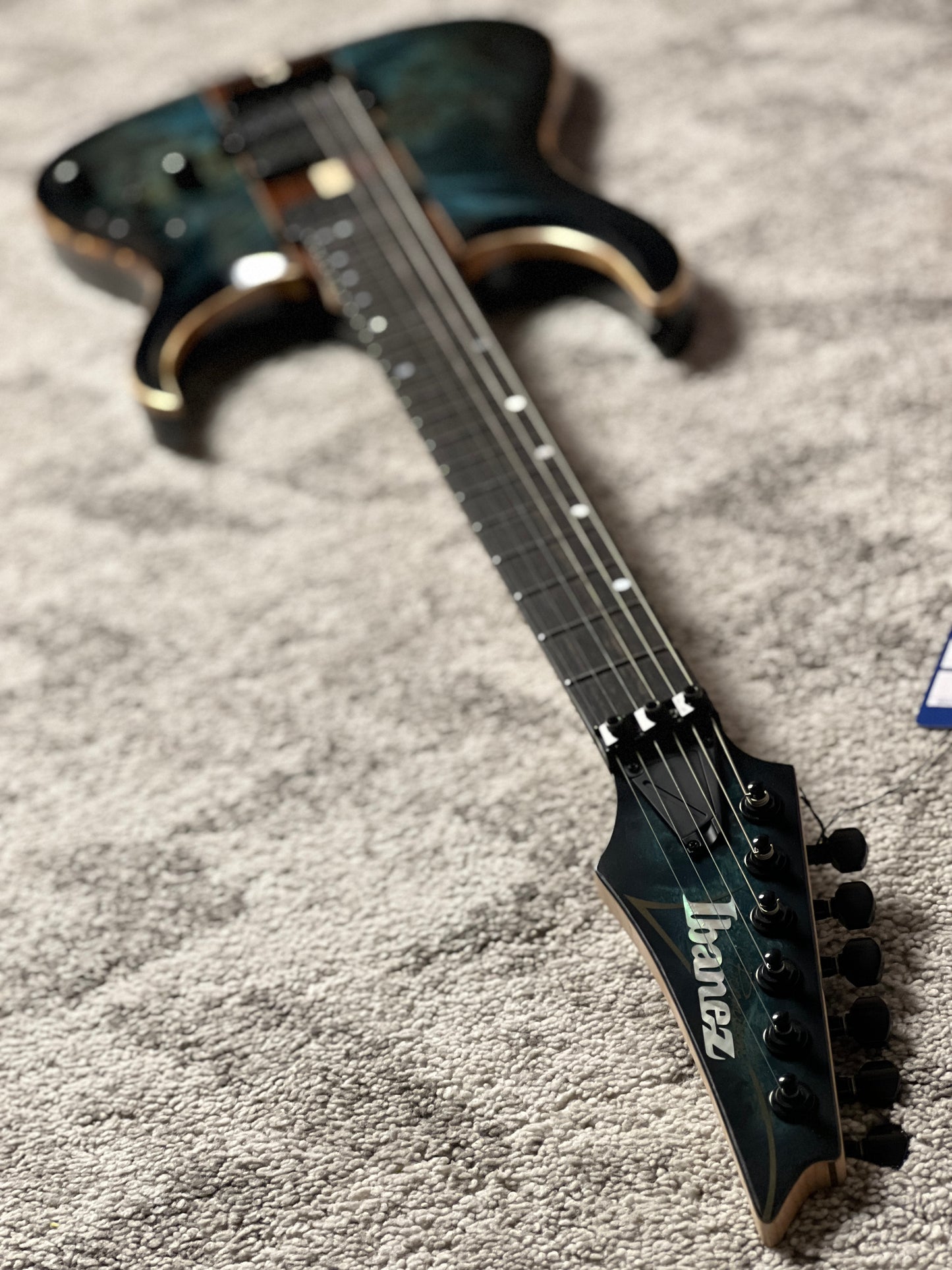 Ibanez RGA20P1PB-CUL in Cosmic Blue Burst Low Gloss w/Case 250502944