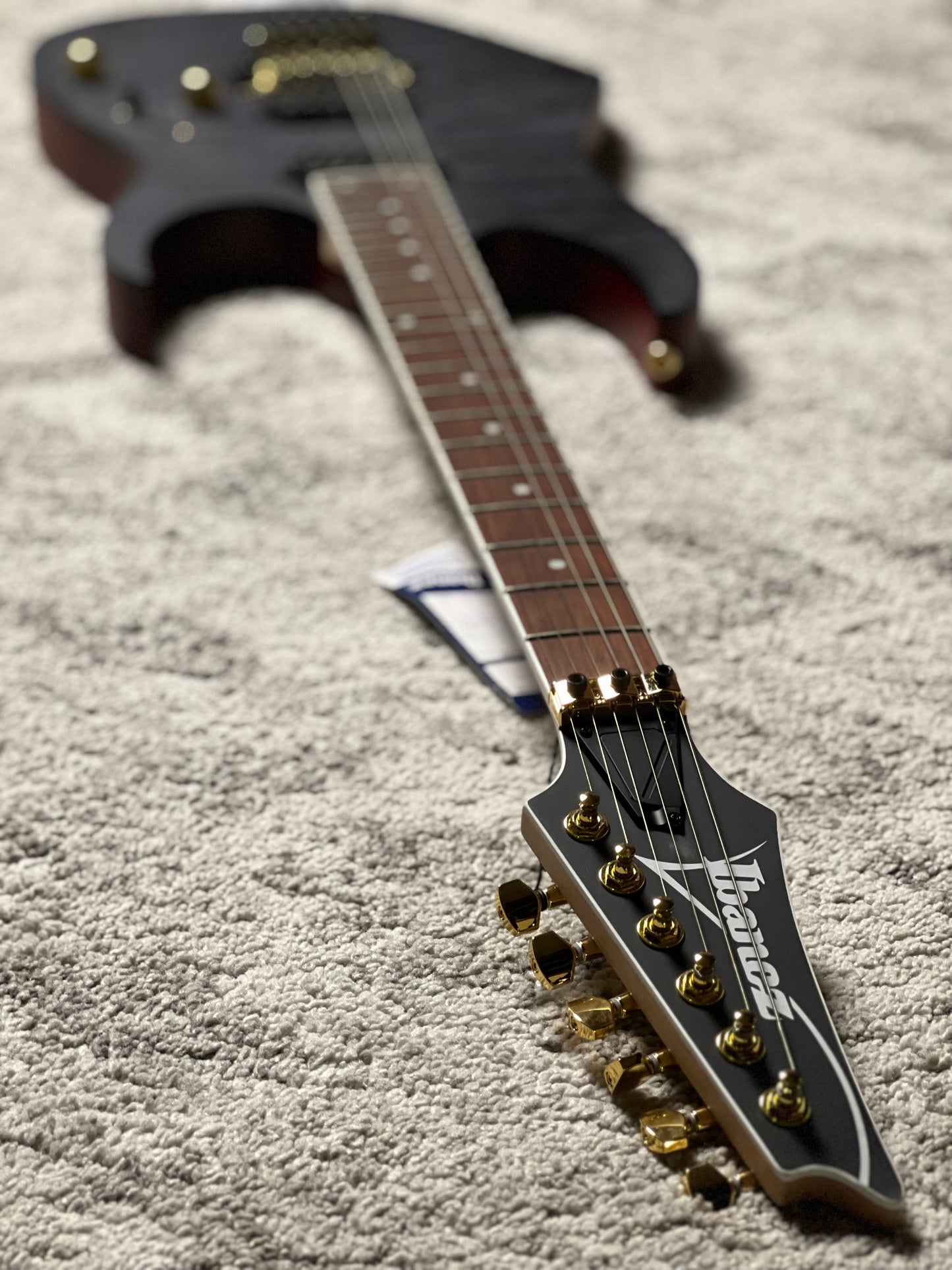 Ibanez RGR420FMSP-TGF RG Standard in Transparent Gray Flat