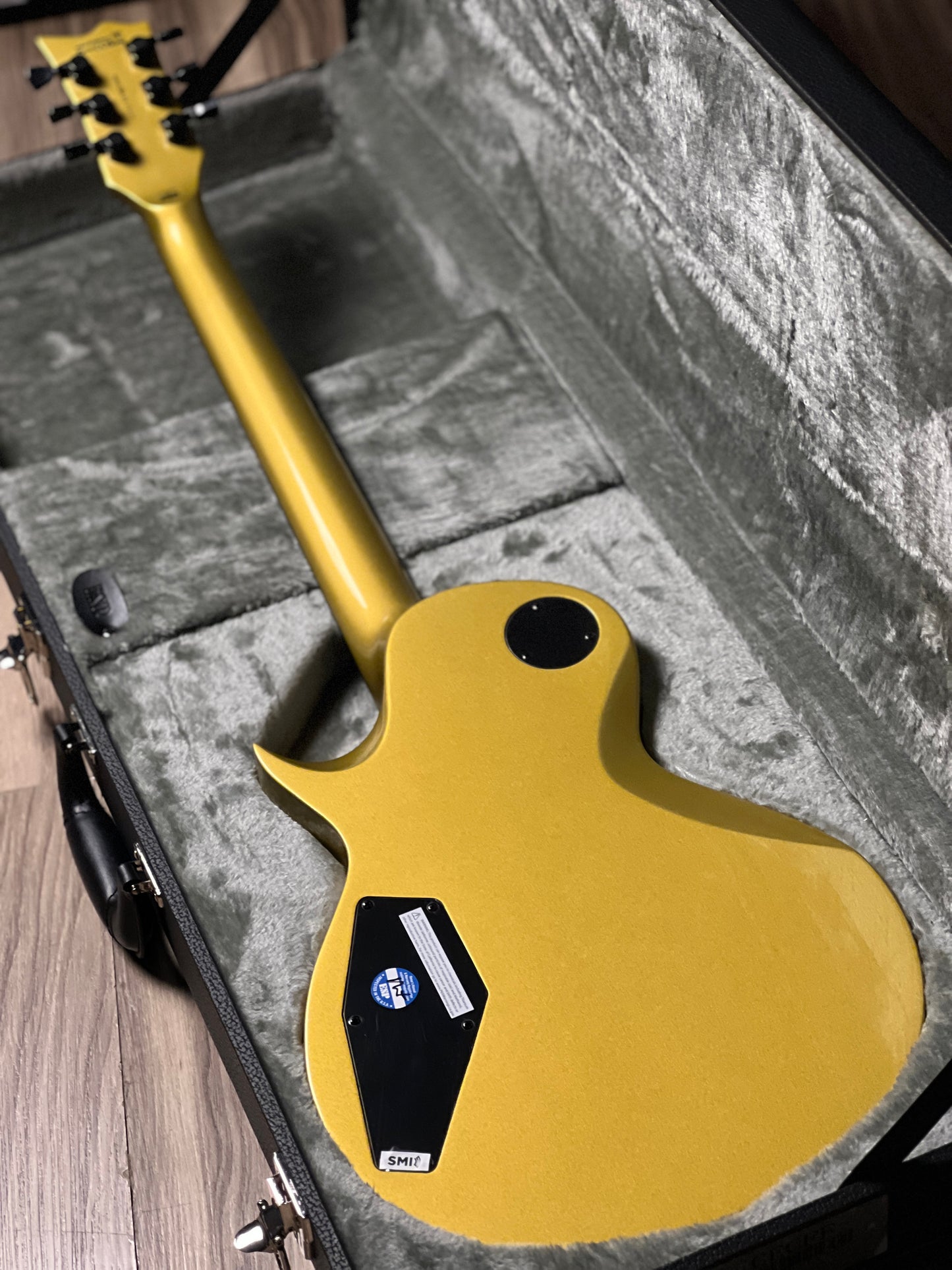 ESP LTD EC-2025 50th Anniversary with Ebony Fingerboard in Metallic Gold