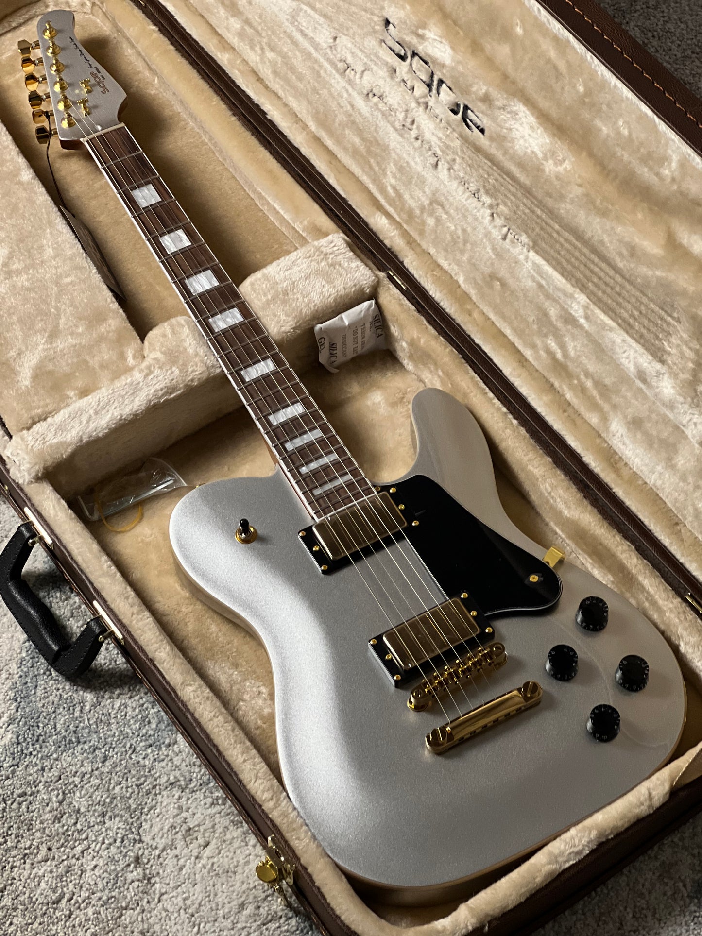 SQOE SETLP1100 Premium Caston Series Professional Limited Edition in Silver