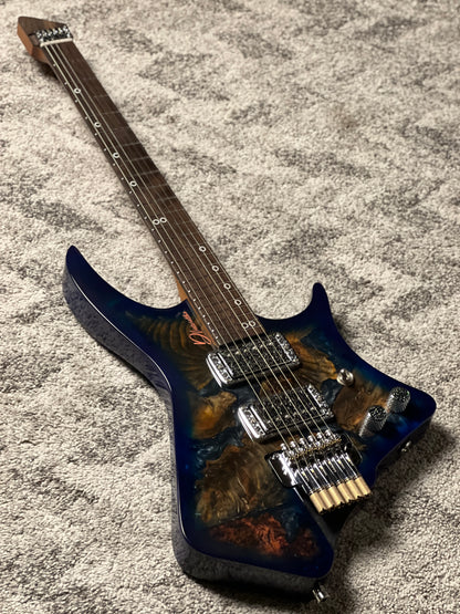 Dhatarattha Custom DHL in Earth Burl Top with RW FB Nafiri Special Run