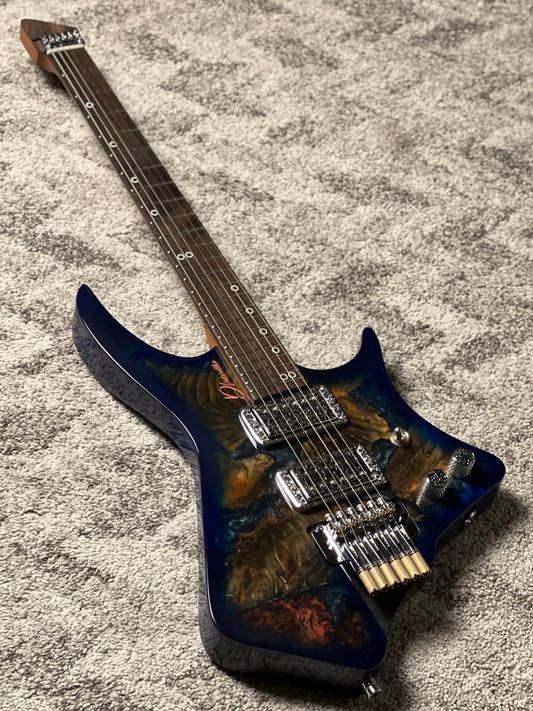 Dhatarattha Custom DHL in Earth Burl Top with RW FB Nafiri Special Run