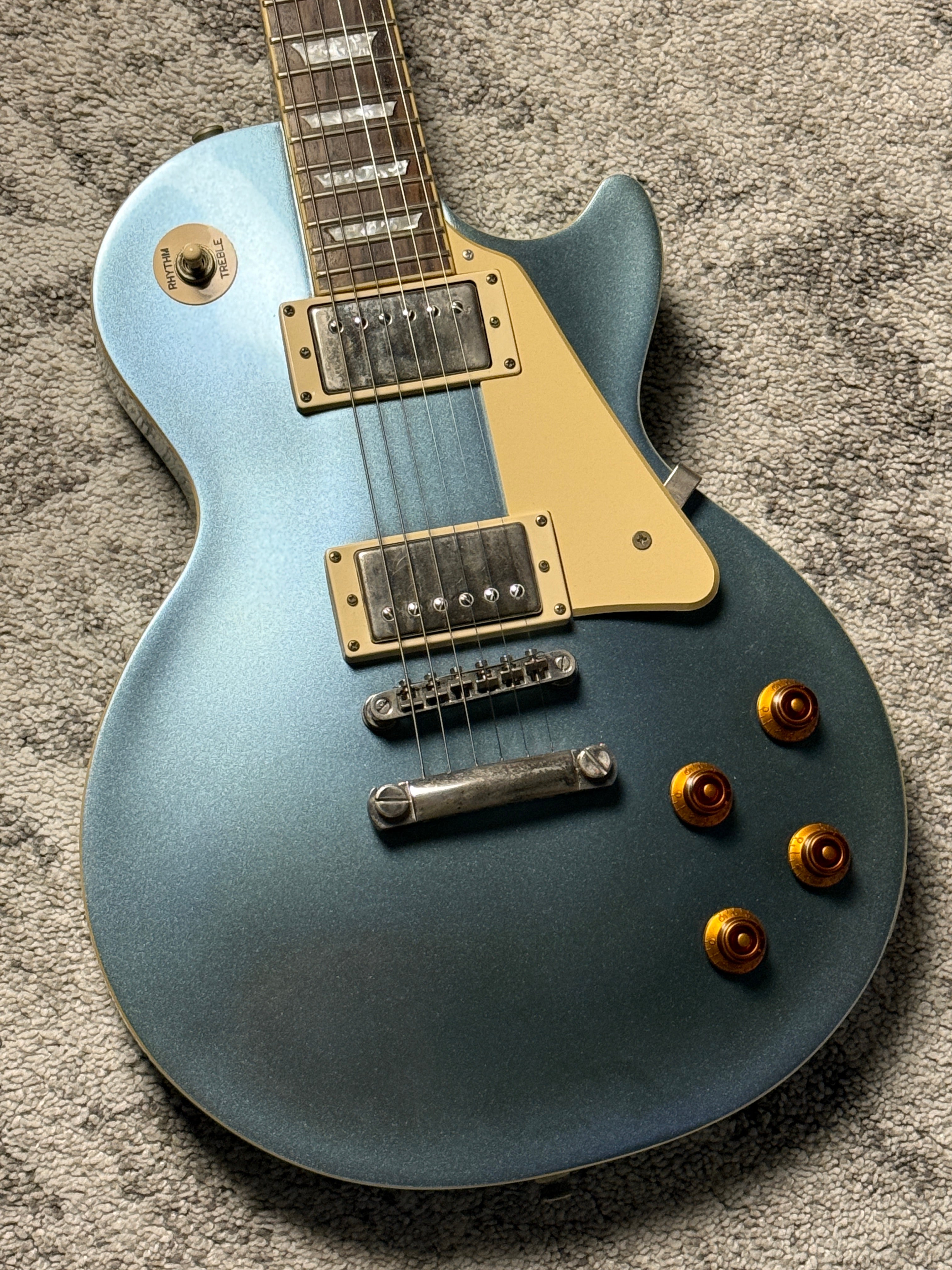 Epiphone Les Paul Standard in Pelham Blue I2121509021 (USED