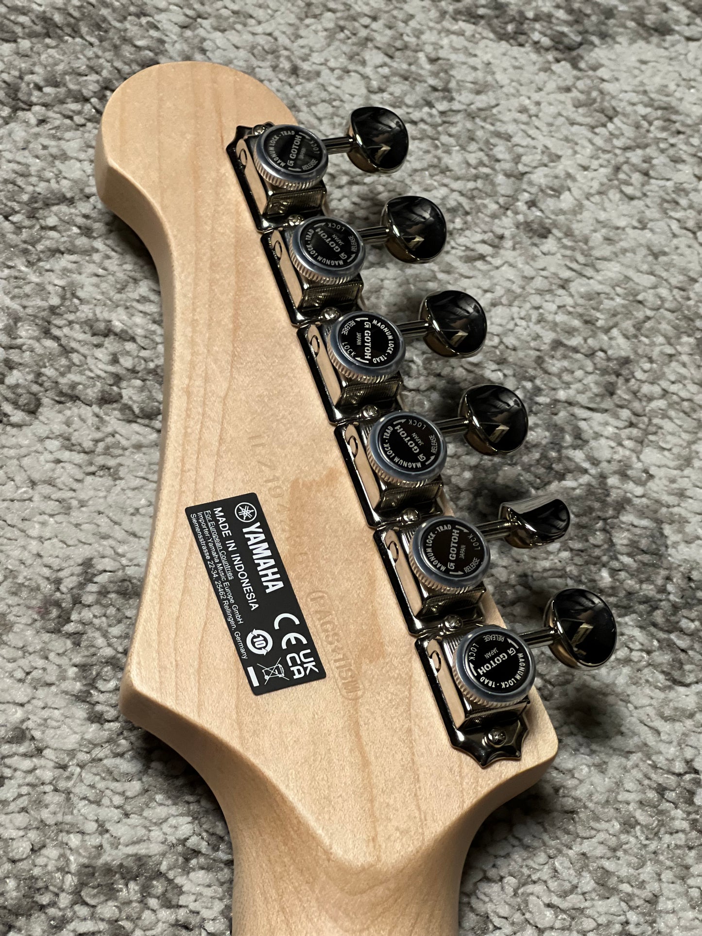 Yamaha PACS+11SM Pacifica Standard Plus in Ash Pink with Maple Fingerboard