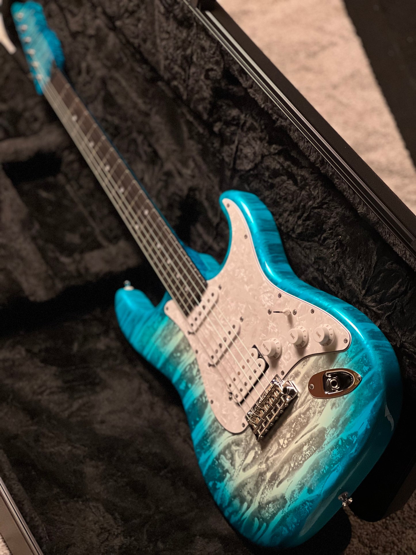 Saito S-622CS BEYOND SSH in Blue Lotus with Hardshell Case 253385