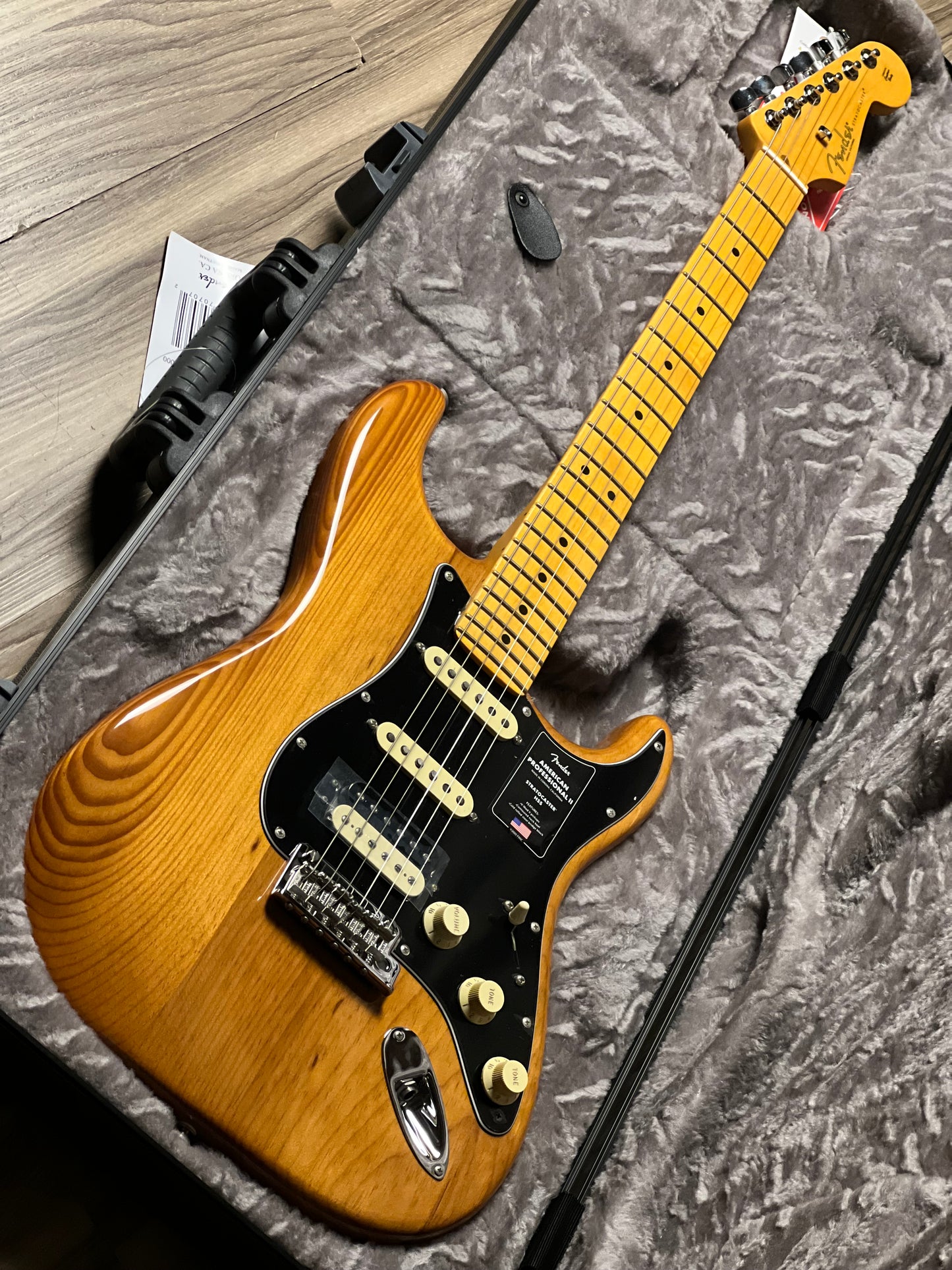Fender American Professional II HSS Stratocaster with Maple FB in Roasted Pine US23077960