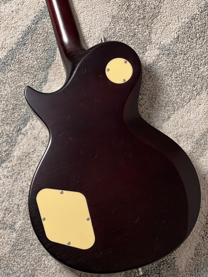 Dhatarattha Custom DLP in Ocean Storm Double Wipeout with 5A Quilt Top