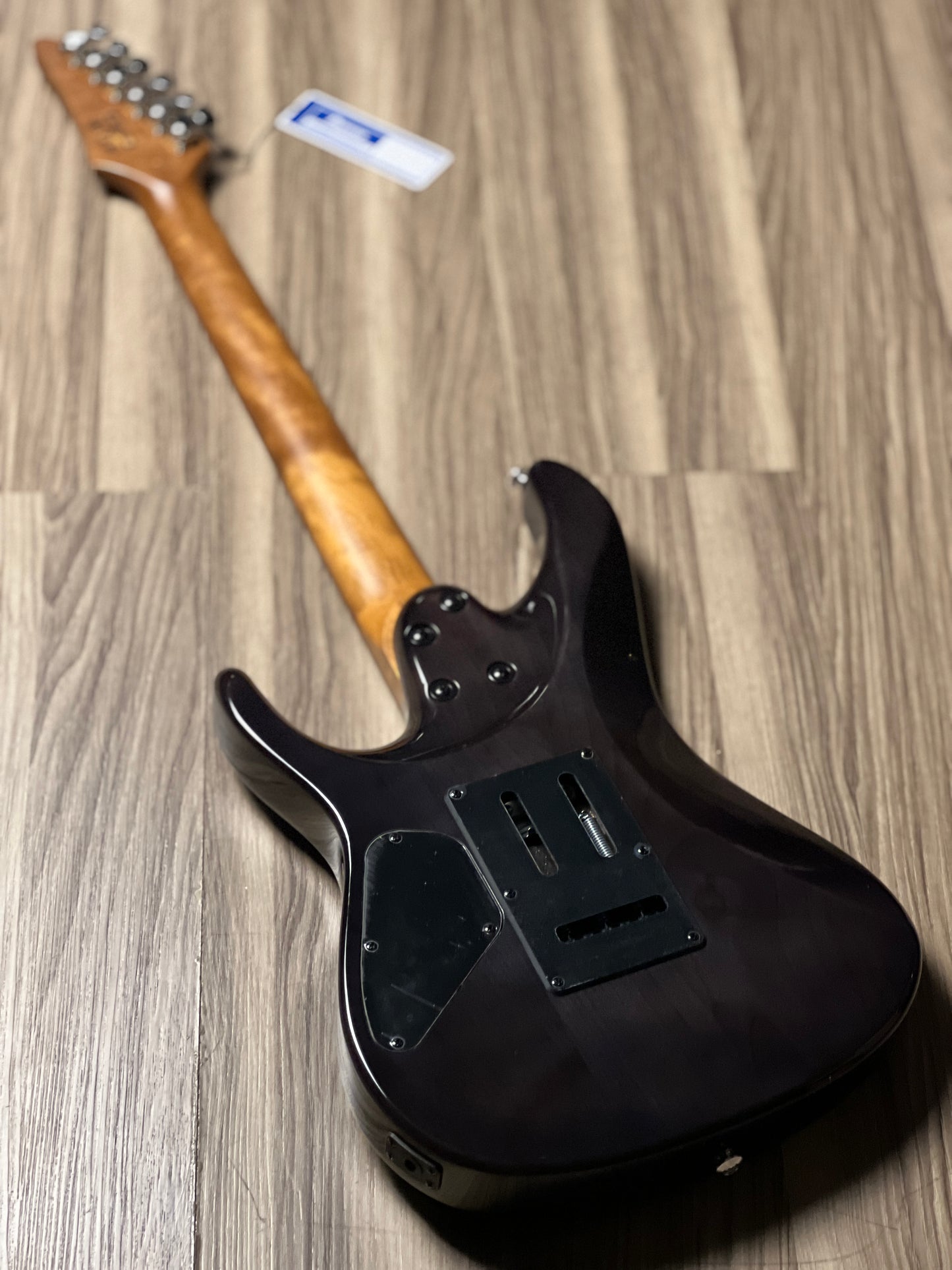 Ibanez AZ24S1F-TKS in Transparent Black Sunburst