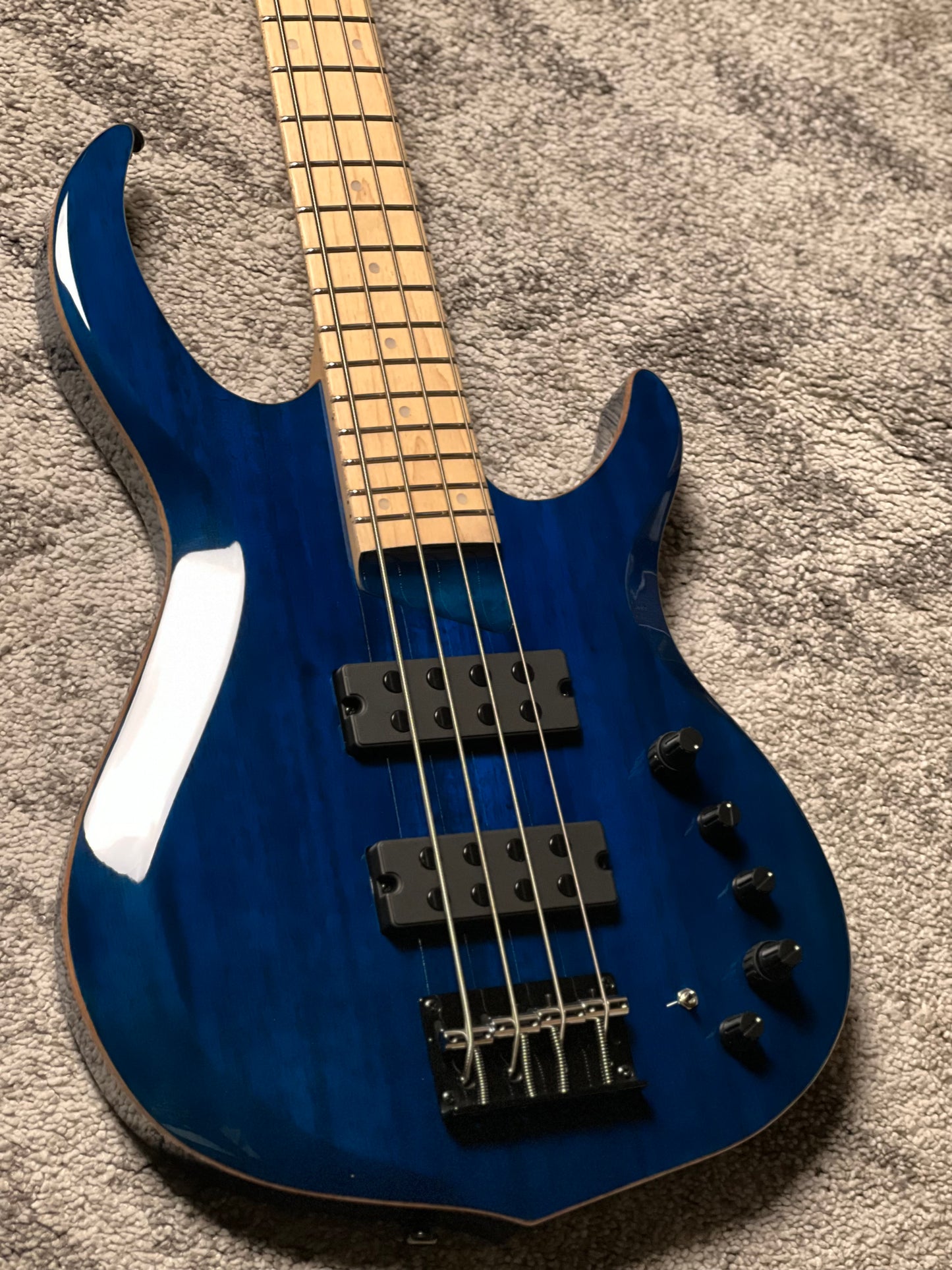 Sire Marcus Miller M2 4 String 2nd Gen Electric Bass in Transparent Blue