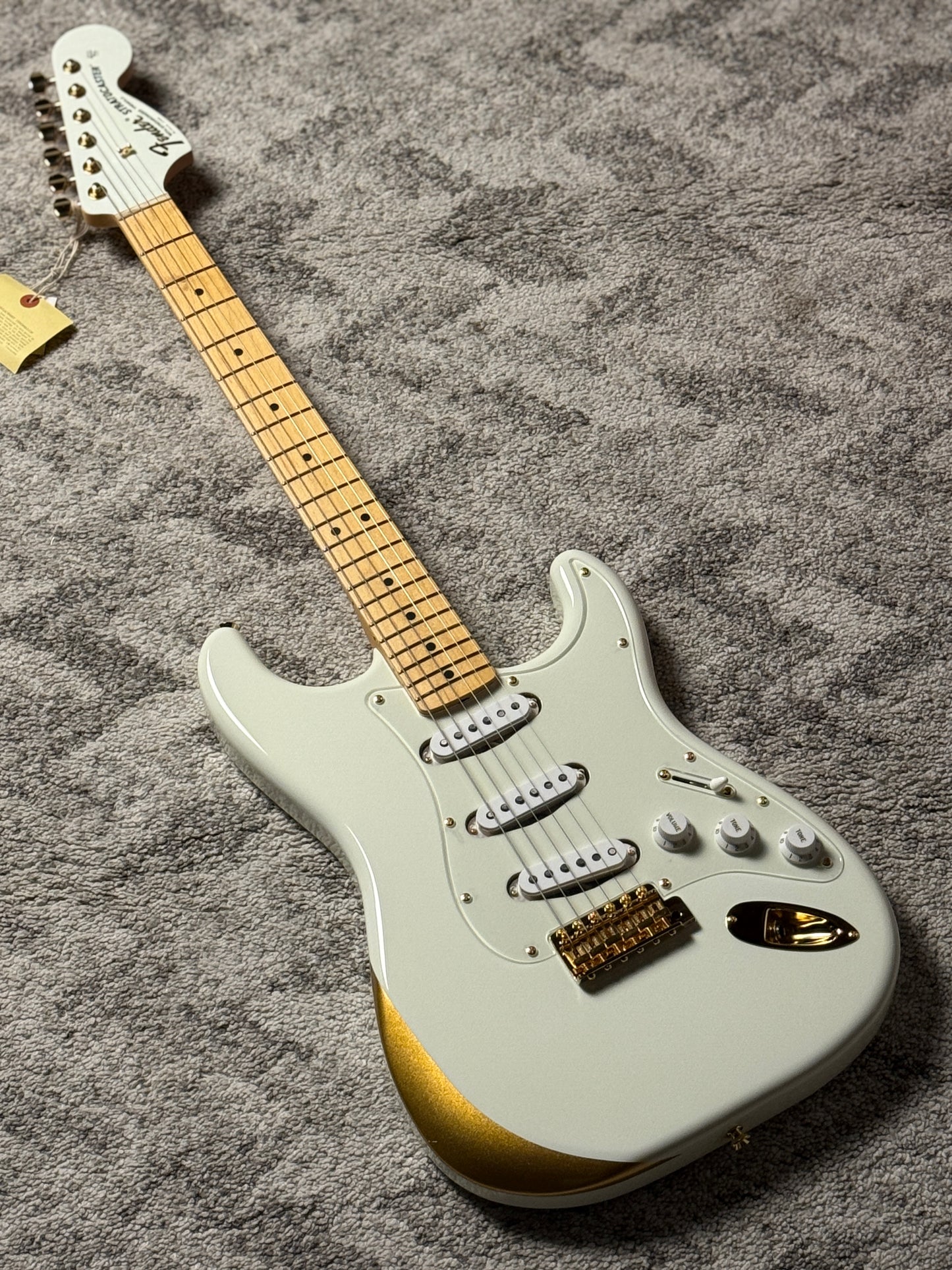 Fender Japan Ken Stratocaster Experiment No. 1 with Maple FB in White JD23027580