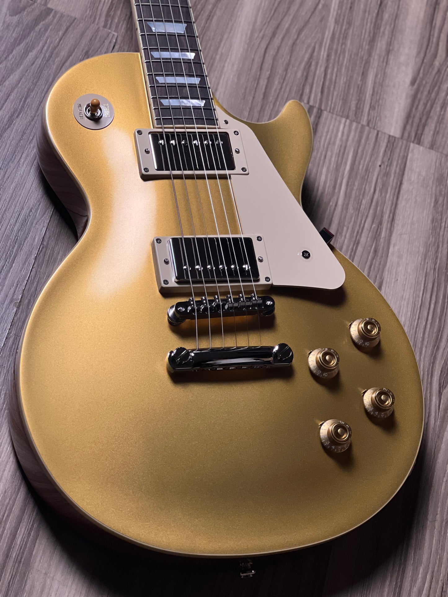Epiphone 1957 Les Paul Goldtop Reissue in Double Gold w/Case 24121531251