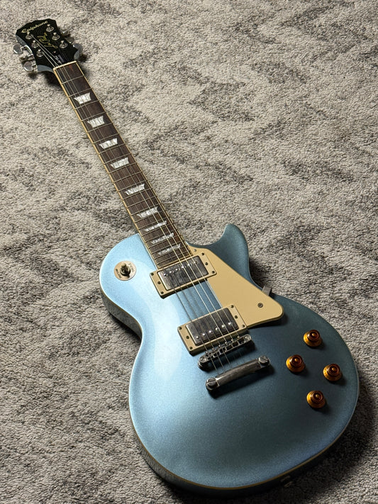 Epiphone Les Paul Standard in Pelham Blue I2121509021 (USED)