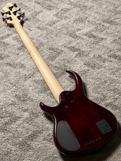 Sire Marcus Miller M7-5 ST 2nd Gen + Solid Flame in Brown Sunburst