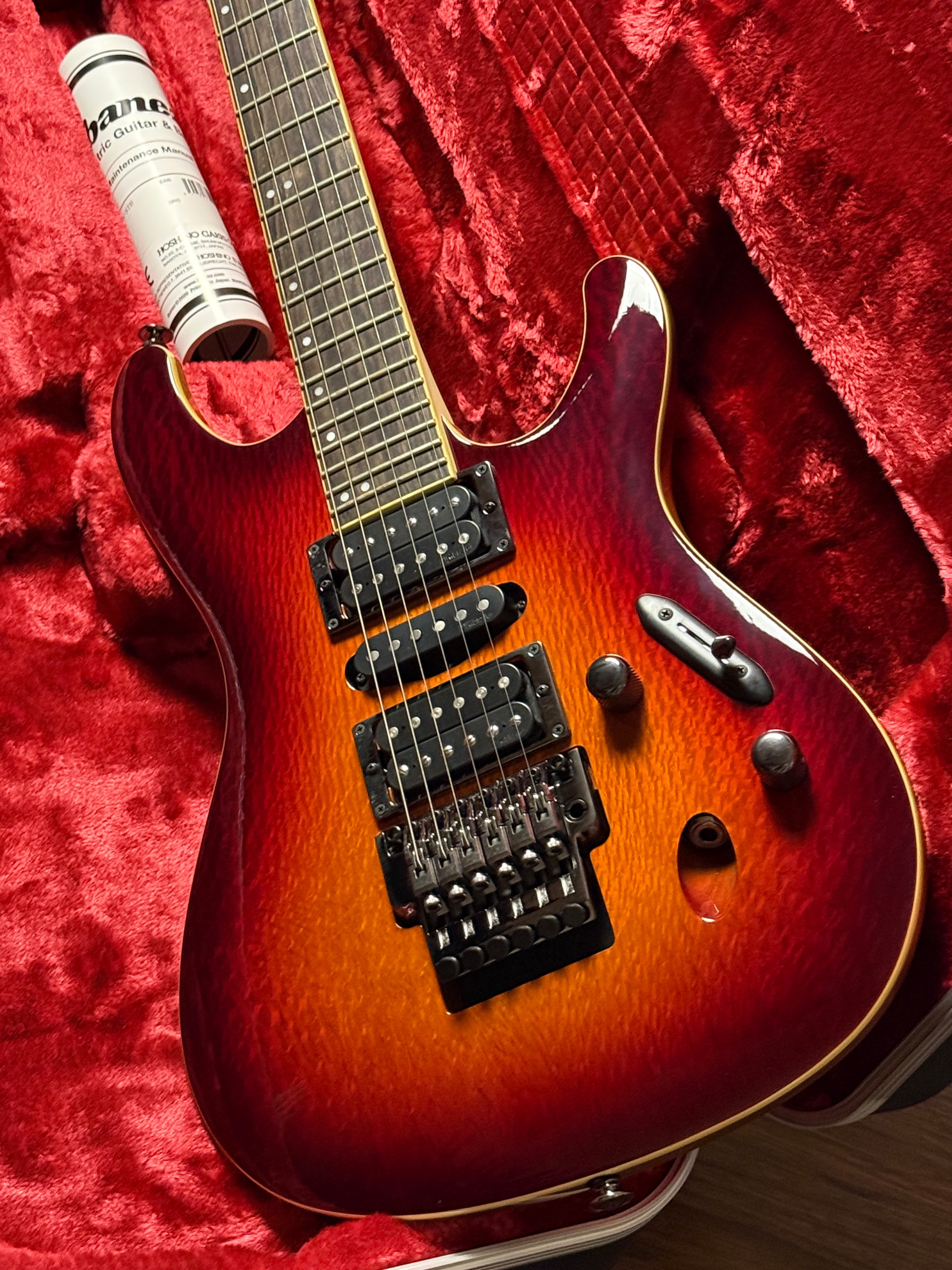 Ibanez Prestige S6570SK - Sunset Burst F2207034 – nafiriguitar.com