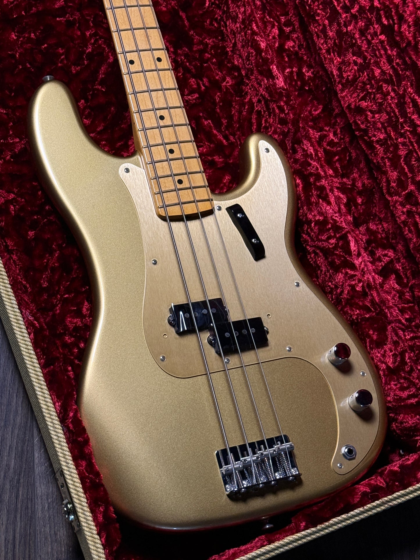 Fender American Original 50s Precision Bass - Aztec Gold V1975451