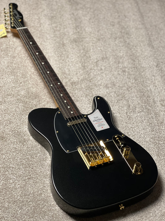Fender Japan Traditional 2025 Collection 60s Telecaster with RW FB in Black Pearl JD25014987