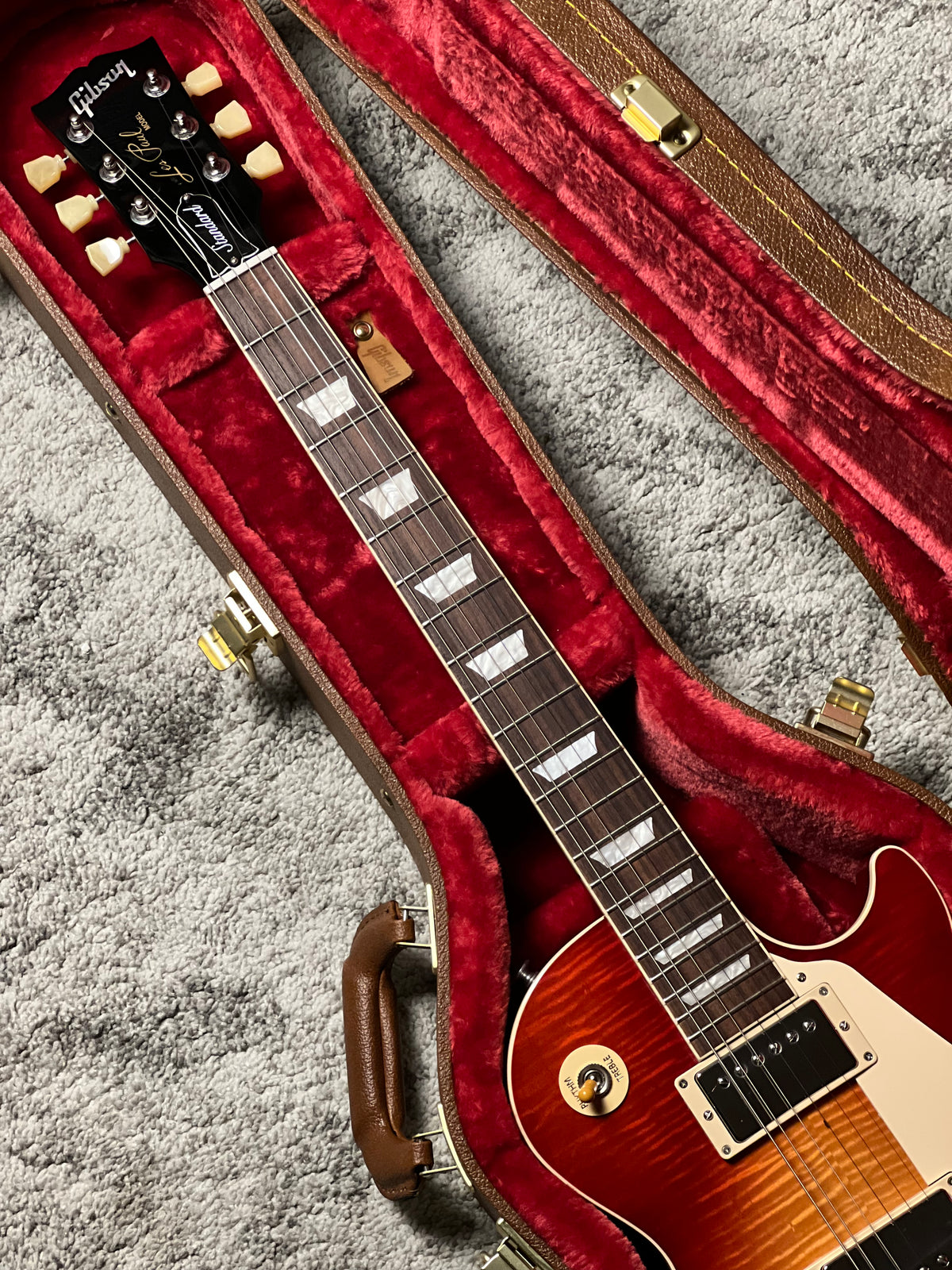 Gibson Japan Exclusive Les Paul Standard 50s "Custom Shop Top" in Heritage Cherry Sunburst 219150145