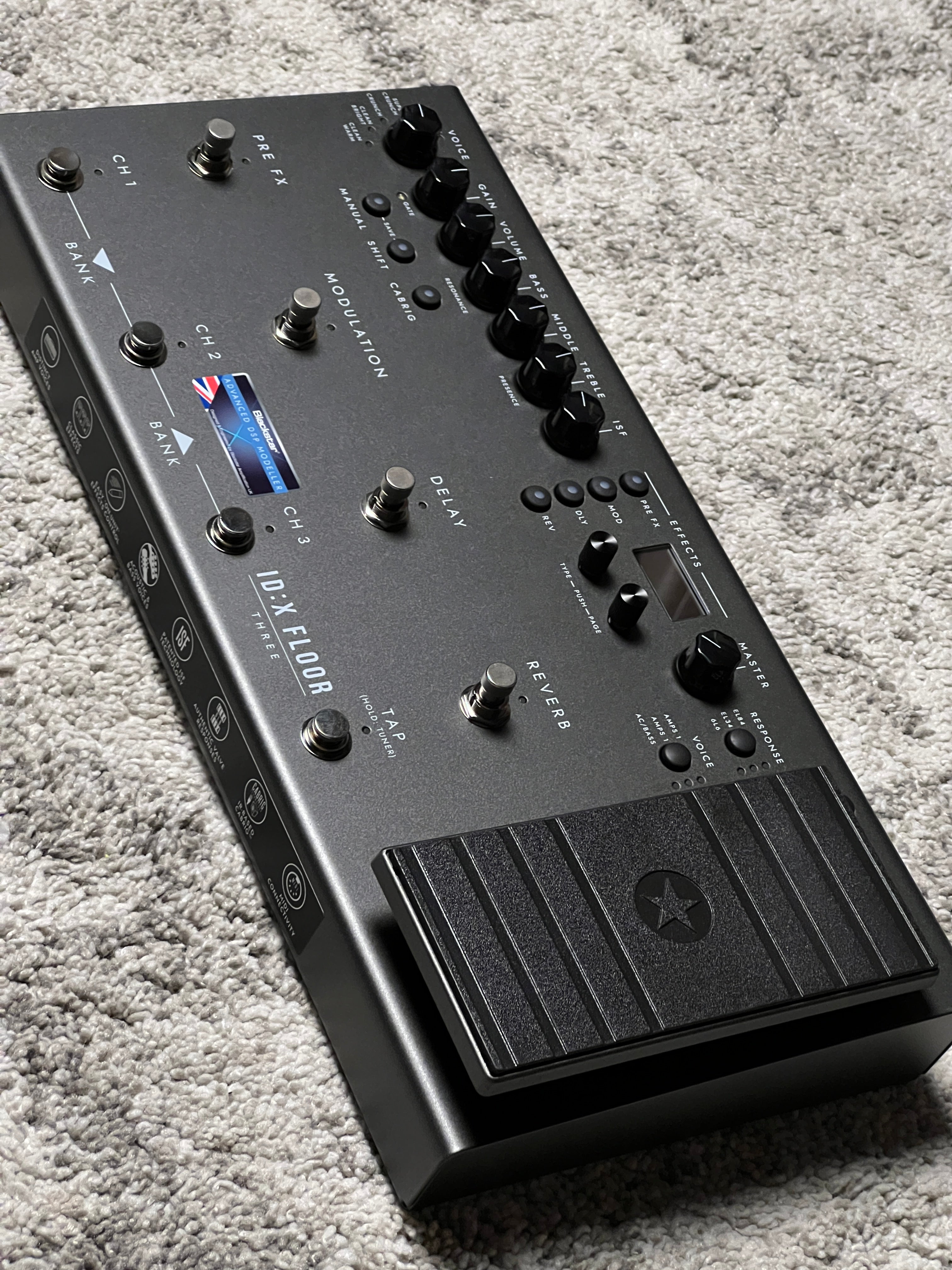 Blackstar ID:X Floor Three Floorboard Multi-FX Pedal