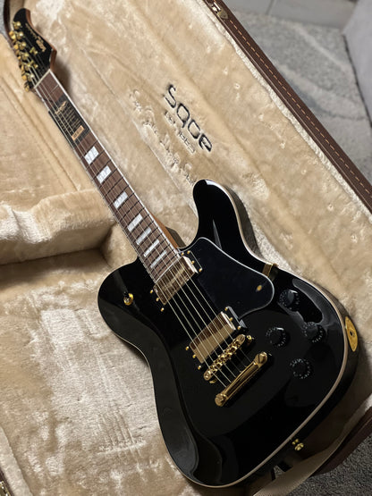 SQOE SETLP1100 Premium Caston Series Professional Limited Edition in Black