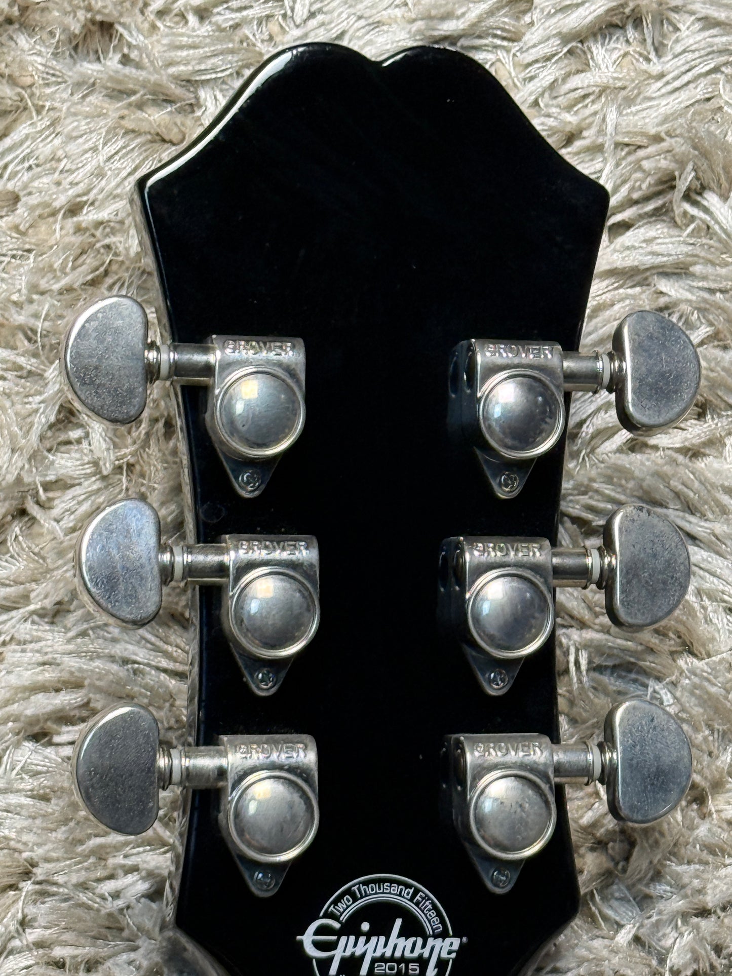 Epiphone Limited Edition Gary Clark Jr. "Blak & Blu" Casino in Blak & Blue with Bigsby 15051500205 (USED)