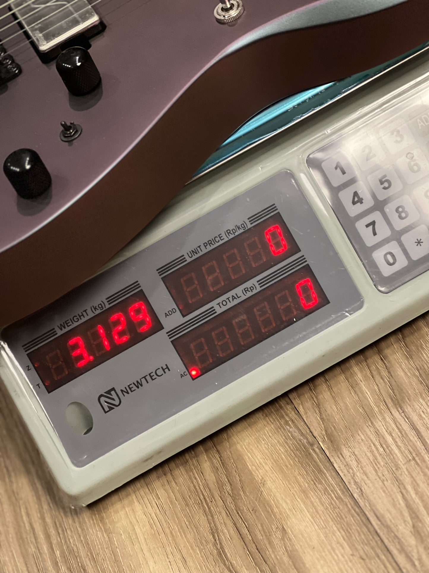 Ibanez RGD3121 w/Case in Polar Lights Flat F2401407