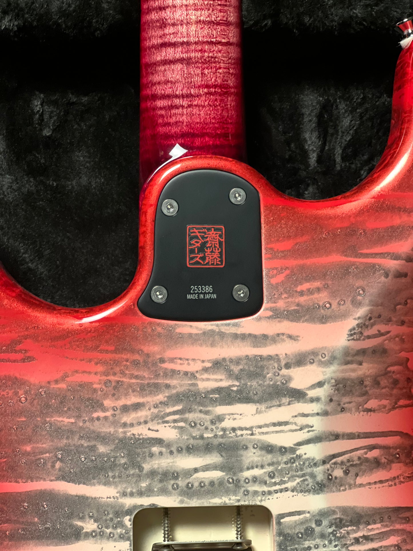 Saito S-622CS BEYOND SSH in Red Lotus with Hardshell Case 253386