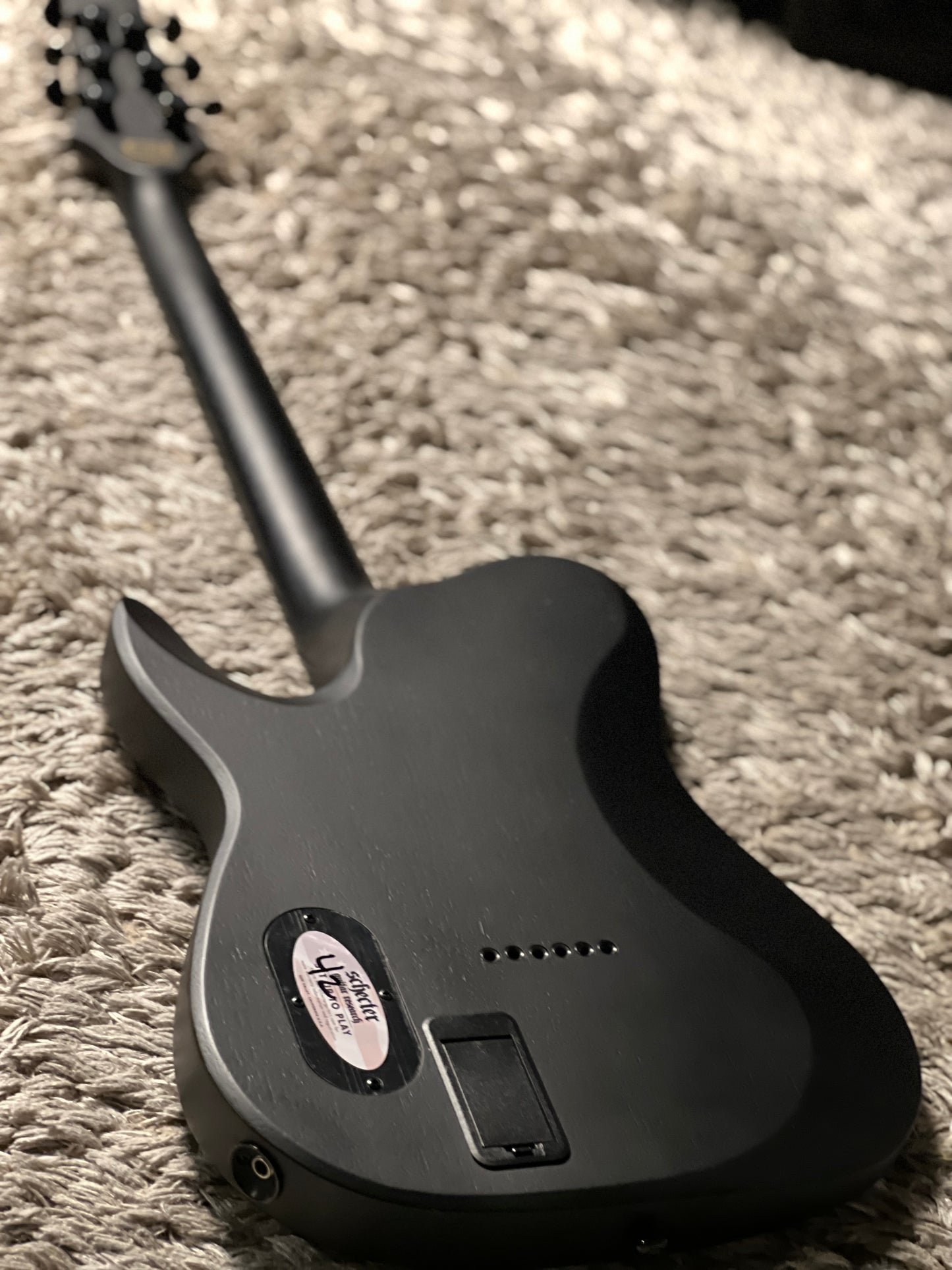 Schecter PT Black Ops in Black