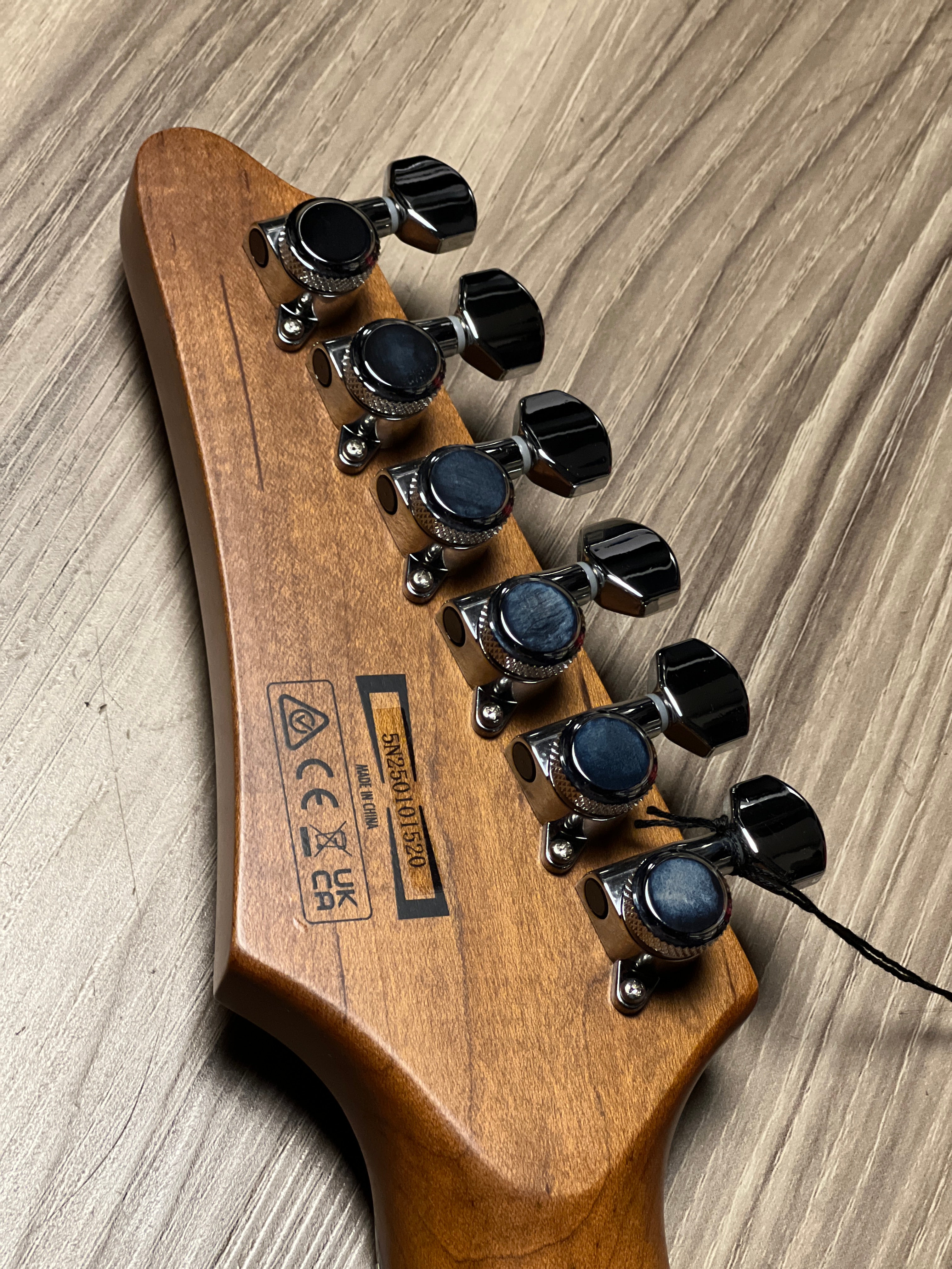 Ibanez AZ24S1F-TXB in Transparent Turquoise Burst – nafiriguitar.com