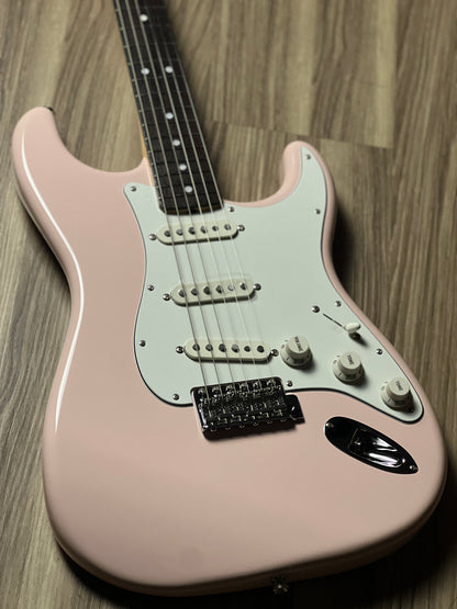 Fender FSR MIJ Traditional Late 60s Stratocaster with RW FB in Shell Pink JD24013865