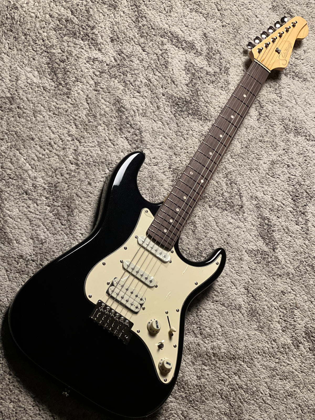 Soloking MS-1 Tribute NEO with rosewood FB in Black