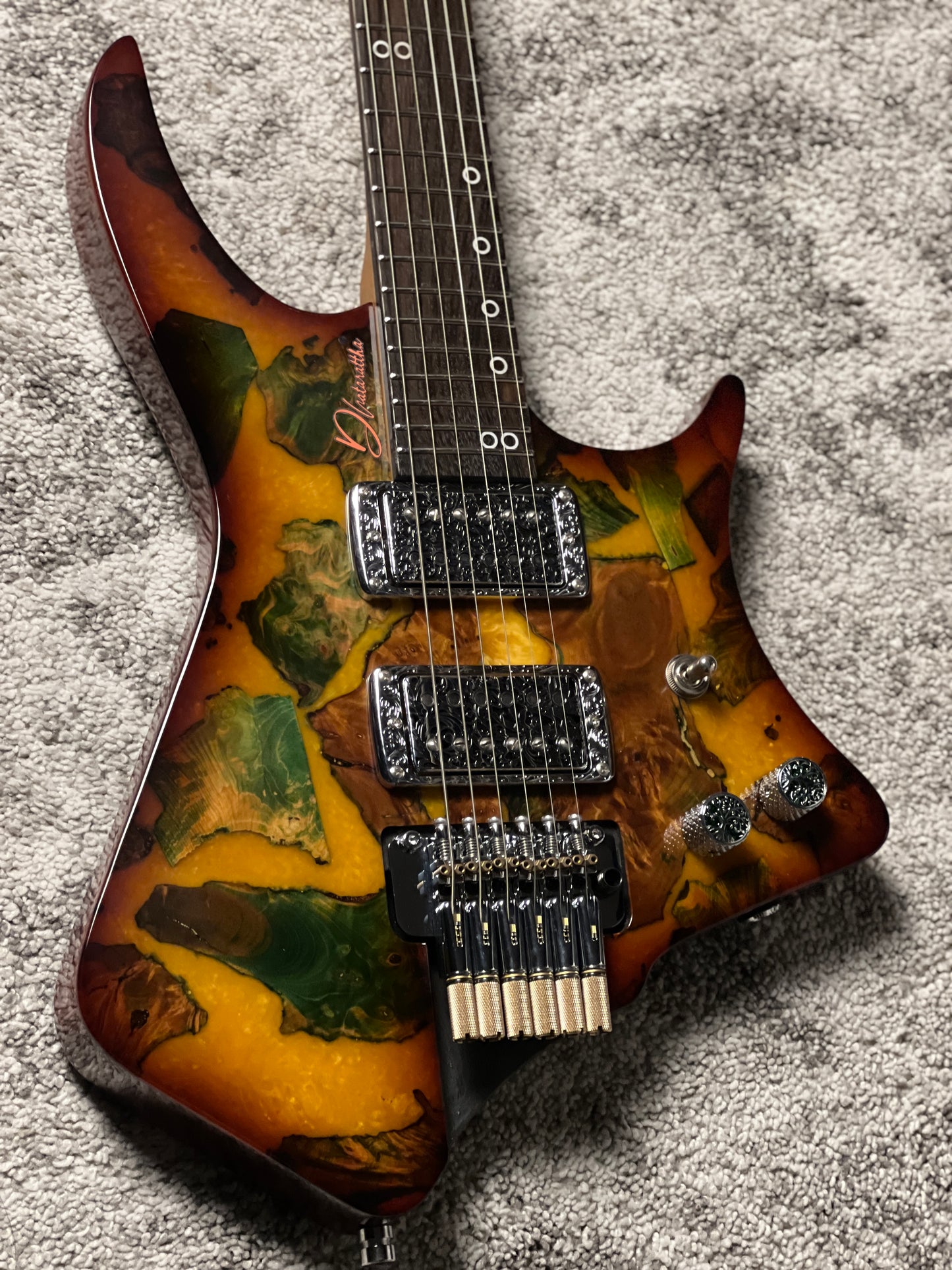 Dhatarattha Custom DHL in Cosmic Burl Top with RW FB Nafiri Special Run