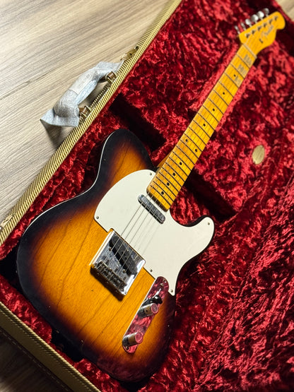 Fender Custom Shop 1957 Tele Journeyman Relic with Quartersawn Maple in Wide Fade 2-Color Sunburst