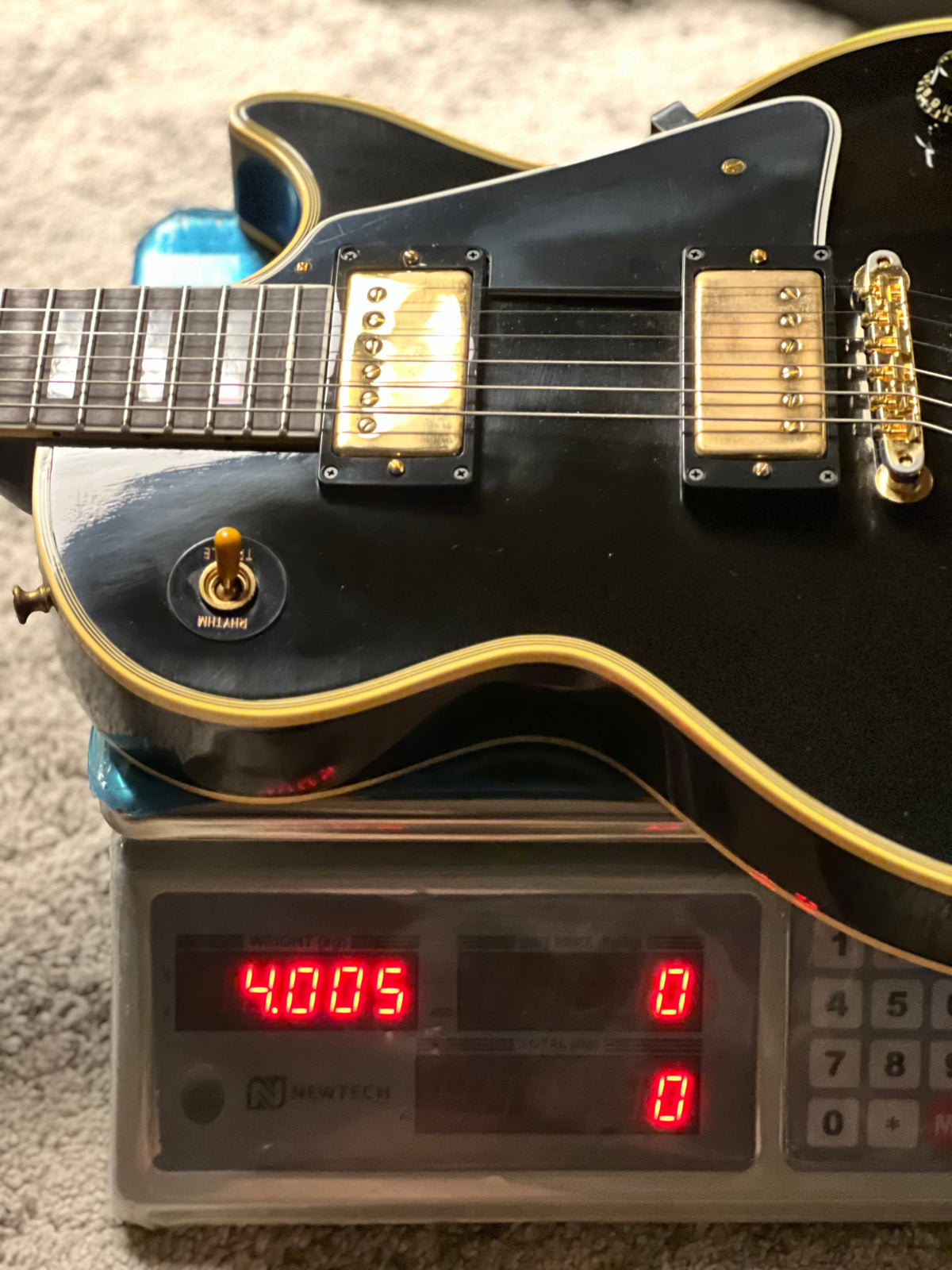 Gibson 1957 Les Paul Custom Reissue VOS - Ebony 2-Pickup 742558