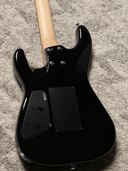 Charvel MJ SD1 24 HSH w/Floyd Rose, PF FB in Midnight Glow JDC2300306