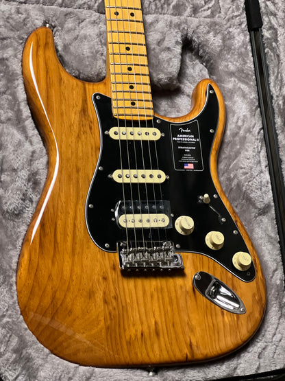 Fender American Professional II HSS Stratocaster with Maple FB in Roasted Pine US23049232