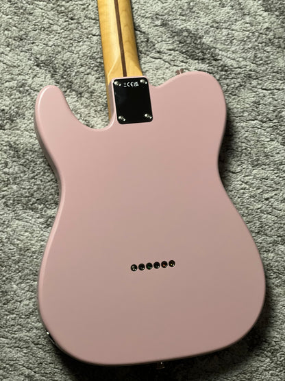 Fender MIJ Limited Kusumi Color Telecaster Thinline with RW FB In Kusumi Pink JD24020695