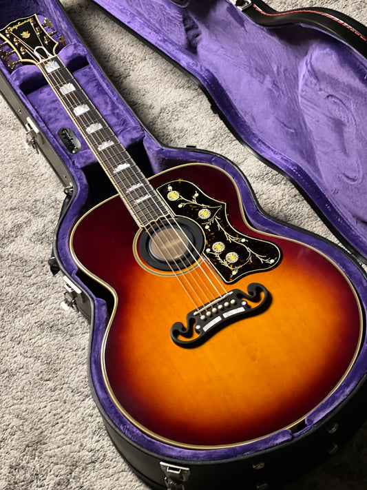 Epiphone Pre-war SJ-200 Rosewood Reissue Acoustic-electric Guitar in Vintage Sunburst