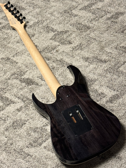 Ibanez RG450QMB-TGB in Transparent Gray Burst