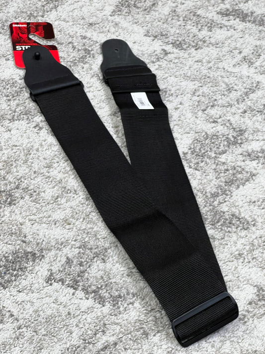 D Addario Guitar/Bass Strap in Black 75B000