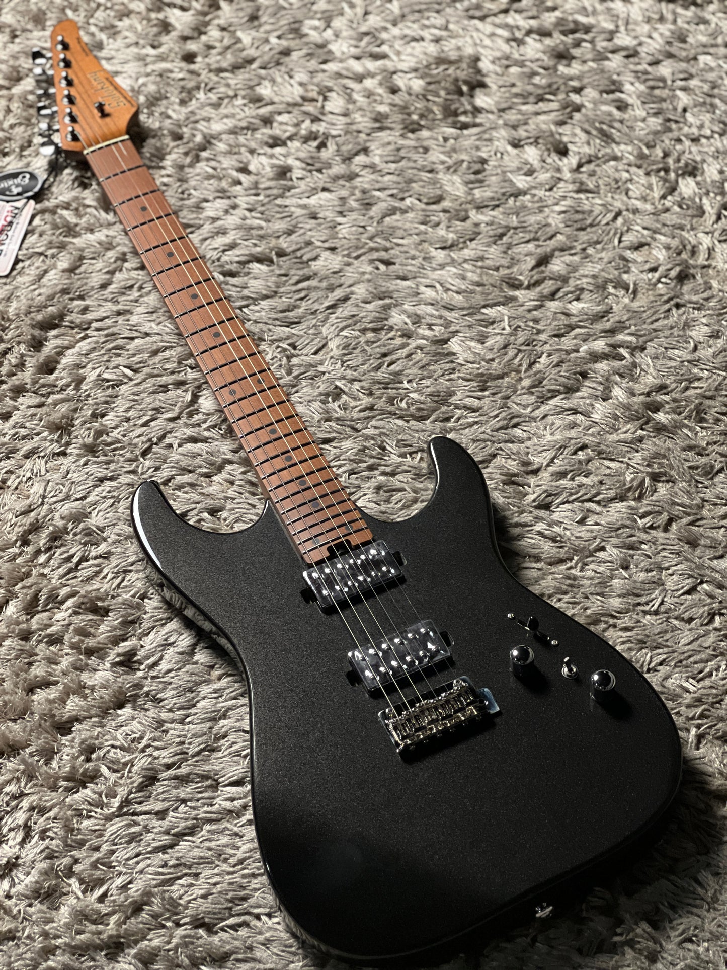 Soloking MS-1 Custom 24 HH MKII in Black Metallic