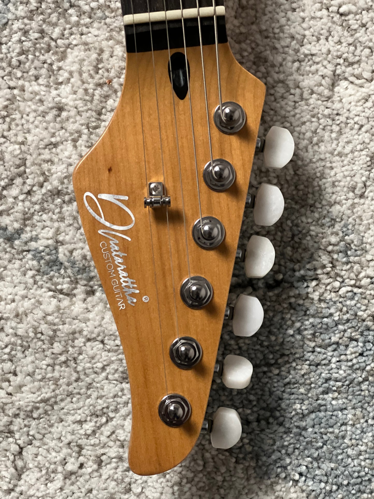 Dhatarattha Custom DTL HH in Turquoise Sparkle with Rosewood FB
