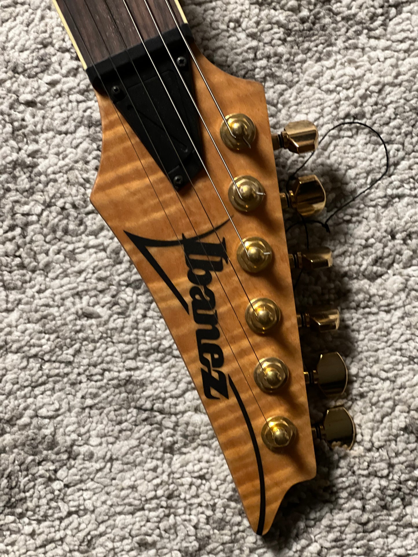 Ibanez SEW761FM-NTF Electric Guitar in Natural Flat I260310943 (USED)