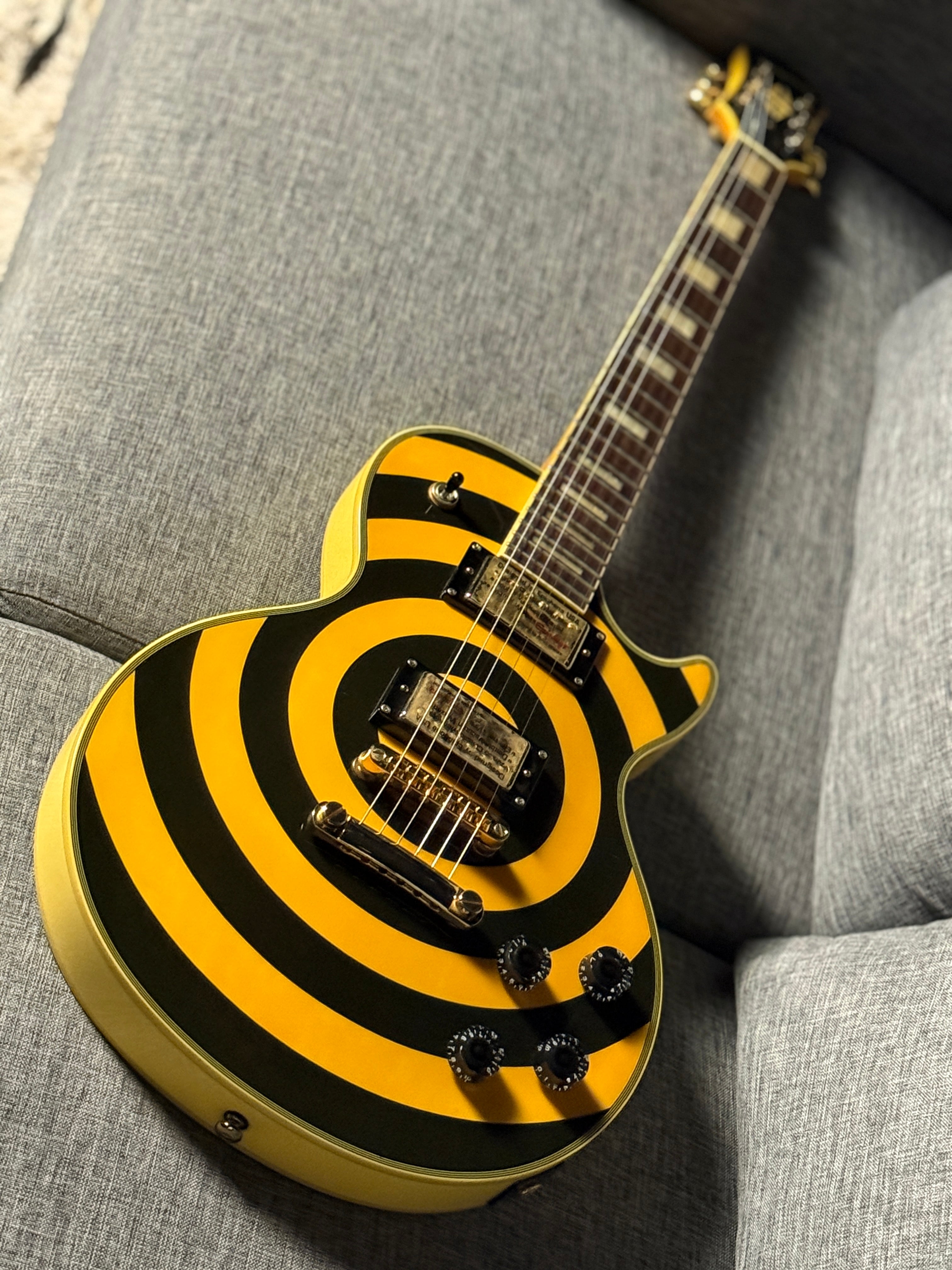 Epiphone Zakk Wylde Les Paul Custom BullsEye – nafiriguitar.com